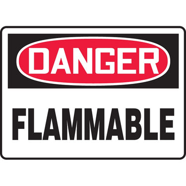 Danger Flammable Sign - Model MCHD05BVP
